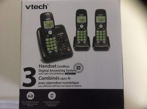 Brand New Vtech 3Set Cordless Tel/Answer