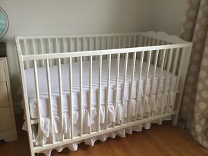 Brand new crib and mattress
