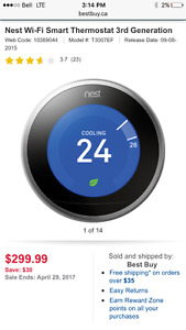 Brand new wifi thermostat - originally $329