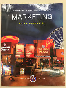 COMM 204 Introduction to Marketing