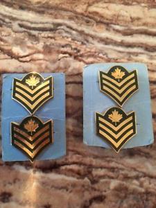 Canadian forces collar rank pins