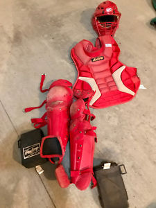 Catcher's Gear - Complete - Red