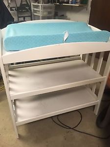Change table and toddler bed