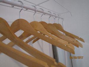 Clothing/Shoe Rack with Hangers included