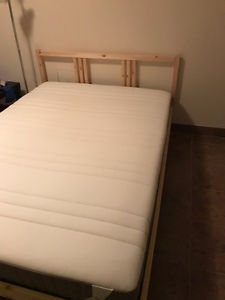 Double Mattress and bed frame from Ikea