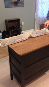 Driftwood sign