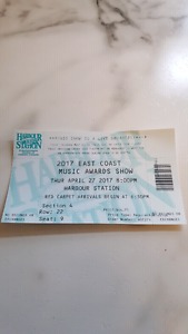 ECMA Awards Gala Ticket