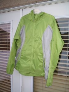 Eddie Bauer Sport spring jacket with hood size L Women's