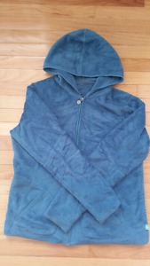 Eddie Bauer women's medium fleece zip hoodie
