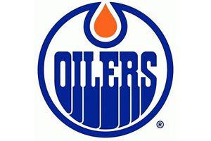 Edmonton Oilers Playoff, May 7, Game 6, Sec 104, Gold, Row 3