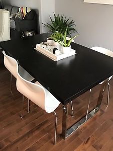 Eq3 dining table and chairs
