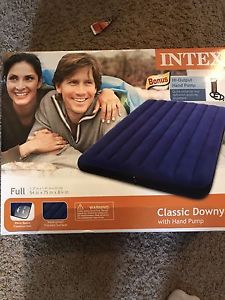 Full size air mattress- never used