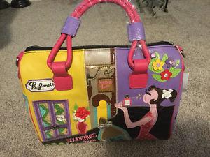 Fun, colourful, French designer bag