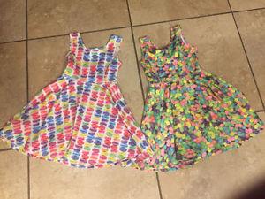 Girls Size 5/6 Dresses - Macaroons and Jelly Beans!