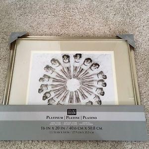 Gorgeous silver/pewter frame