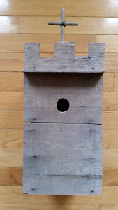 Handmade birdhouse