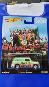 Hot Wheels The Beatles 67' Austin Mini Van brand new for