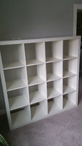 Ikea shelving unit.