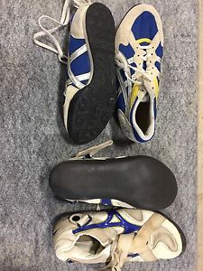 Indoor track shoes and shotput shoes
