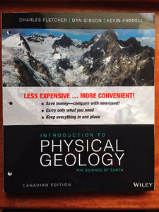 Introduction to Physical Geology Canadian Edition Textbook