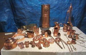 Kitchen and Garden Copper lot for sale
