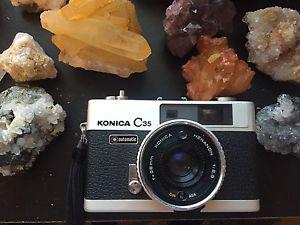 Konica c35 vintage film camera