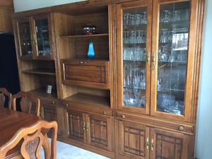 Large China Cabinet in Excellent Condition