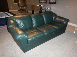 MOVING SALE - Leather Living Room Set