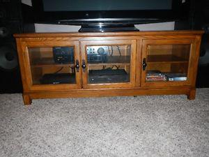 MOVING SALE - Quality Wood TV Cabinet
