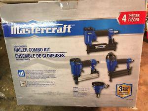 Mastercraft 4pc. Air nailer Kit