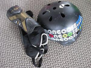 Mongoose helmet and pads
