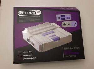 NES and SNES retro gaming system