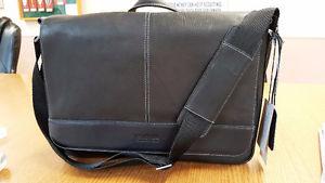 NEW Kenneth Cole Laptop / Messenger Bag - Leather