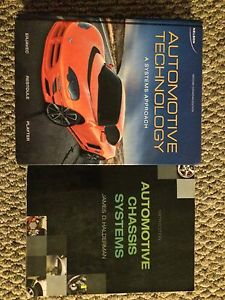 NSCC mechanic/ Auto service and repair textbooks