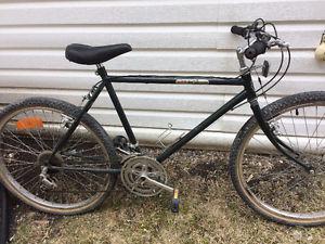North country 18 speed mountain bike, (26 Inch tires)
