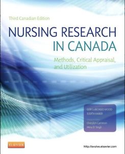 Nursing research textbook