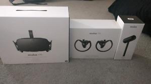 Oculus Rift CV1 with Touch Controllers and extra sensor