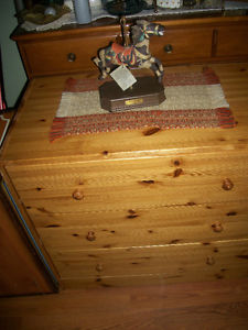 PINE 3 DRAWER CHEST..MADE IN FINLAND