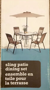 Patio Dining Set - NEW