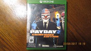 Payday 2 Crime wave edition Xbox One still like new