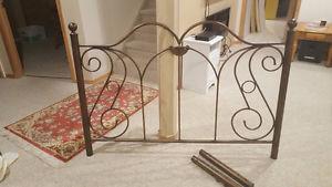 Queen Size Metal Head Board with extensions