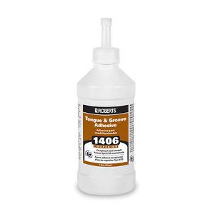Roberts  tongue and groove adhesive – 7/8 bottle left