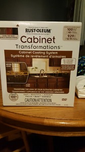 Rustoleum cabinet transformation kit