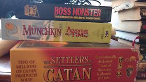 Settlers of Catan 10 others 5 each