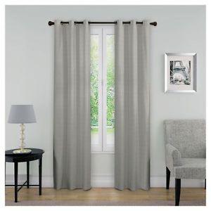 Silver Grey Curtain Panels