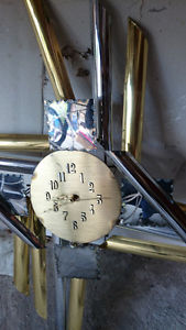 Silver and Gold Clock