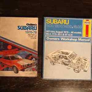 Subaru car shop manuals