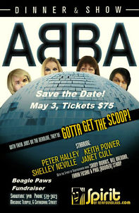 Tickets to ABBA show May 3