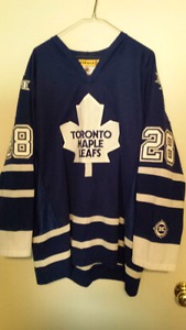"Tie Domi" Toronto Maple Leafs Jersey