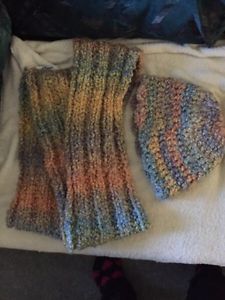 Toque and infinity scarfs